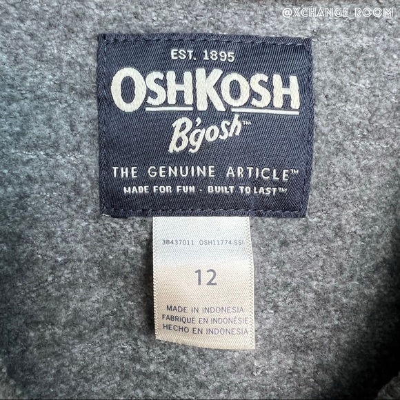 OshKosh B’gosh Crewneck Sweater Kids Size 12 - Picture 8 of 11